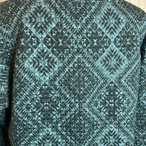 SM316 H&M quilted crew neck shirt - Picture 5 of 9